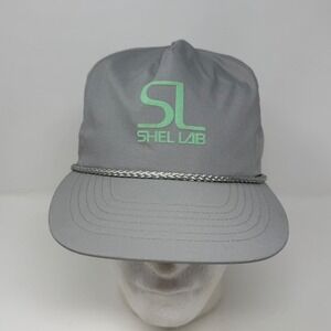 Vintage Otto Cap Shel Lab Gray Rope Hat Mens‎ Adjustable Tech Workwear Hat